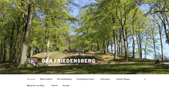 Desktop Screenshot of friedensberg.eu