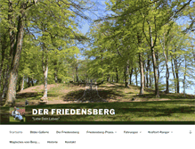 Tablet Screenshot of friedensberg.eu